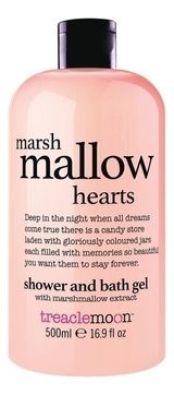 Treaclemoon Гель Marshmallow Hearts Bath & Shower Gel для Душа Маршмеллоу, 500 мл