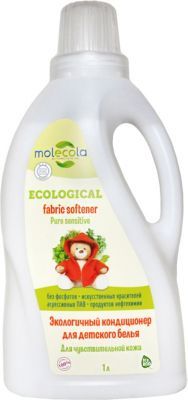 Molecola Кондиционер для детского белья Molecola Pure Sensitive для чувствительной кожи, 1 л