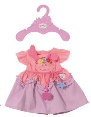 BABY born® Платье для куклы BABY born, розово-сиреневое