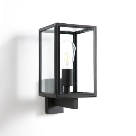 Светильник LaRedoute Настенный для использования в помещениях и на улице Ulan единый размер черный