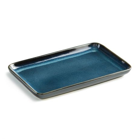 Комплект из 4 тарелок для LaRedoute Суши Neta единый размер синий
