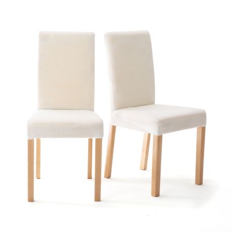 Комплект из 2 стульев, Domme LaRedoute La Redoute единый размер бежевый