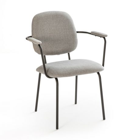 Кресло LaRedoute Для столовой Brooklyn единый размер серый