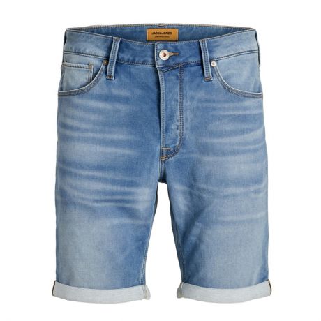 Бермуды LaRedoute Из джинсовой ткани супер стрейч Rick S синий