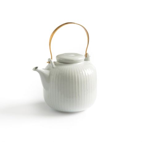 Фарфоровый LaRedoute Чайник Ariane единый размер белый