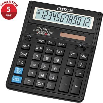 Citizen Настольный калькулятор Citizen SDC-888TII