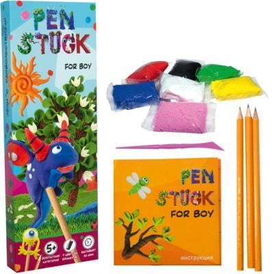 Strateg Набор для творчества Strateg Pen stuck для мальчиков