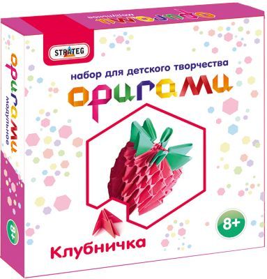 Strateg Модульное оригами Strateg "Клубничка"