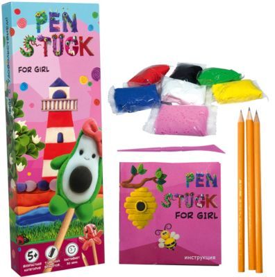 Strateg Набор для творчества Strateg Pen stuck для девочек
