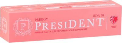 PRESIDENT Зубная паста President Preggy, 50 мл