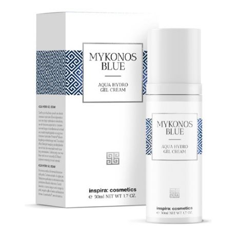 Inspira:cosmetics Интенсивно увлажняющий гель-крем Mykonos Blue Aqua Hydro Gel Cream 50 мл (Inspira:cosmetics, Уход за лицом)