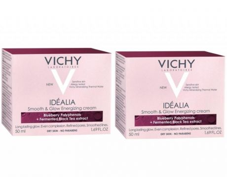 Vichy Комплект Идеалия крем для сухой кожи, 2 шт. по 50 мл (Vichy, Idealia)