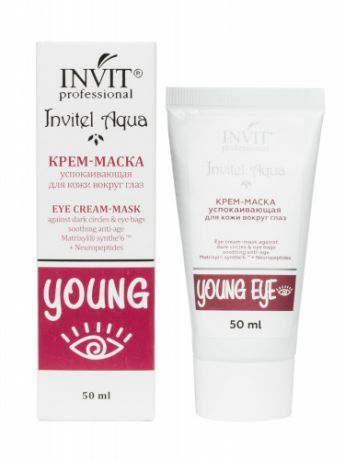 Invit Крем-маска успокаивающая для кожи вокруг глаз 50 мл (Invit, Invitel Aqua)