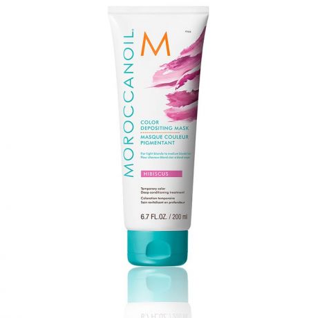 Moroccanoil Тонирующая маска для волос Color Depositing Mask тон Hibiscus 200 мл (Moroccanoil, Color)