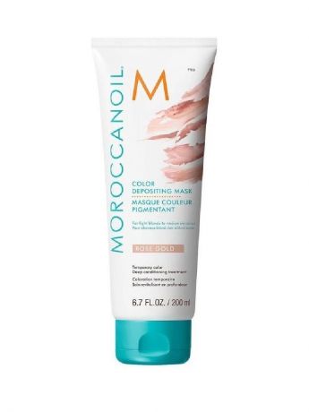 Moroccanoil Тонирующая маска для волос Color Depositing Mask тон Rose Gold 200 мл (Moroccanoil, Color)