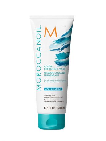 Moroccanoil Тонирующая маска для волос Color Depositing Mask тон Aquamarine 200 мл (Moroccanoil, Color)