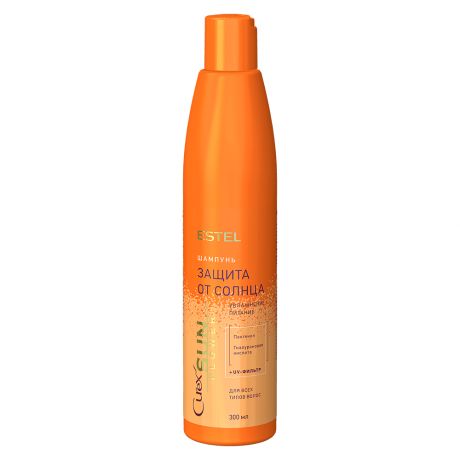 Estel Шампунь-защита от солнца для всех типов волос 300 мл (Estel, Curex Sun Flower)