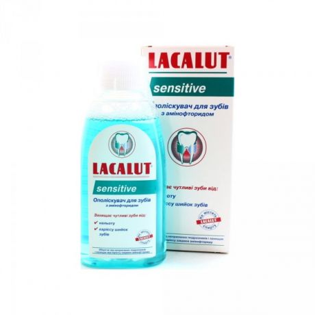 Lacalut Антибактериальный ополаскиватель для полости рта 500 мл (Lacalut, Ополаскиватели)