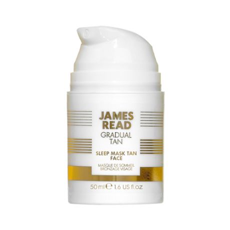 James Read Ночная маска для лица уход и загар Sleep Mask Tan Face 50 мл (James Read, Gradual Tan)