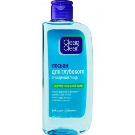 Clean&Clear Лосьон для глубокого очищения лица для чувствительной кожи 200 мл (Clean&Clear, Для лица)