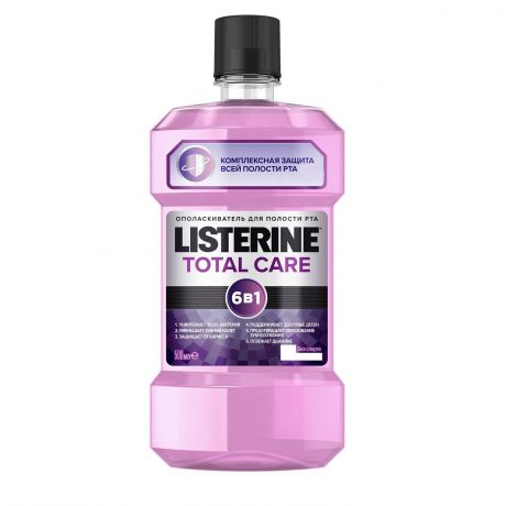 LISTERINE Total Care ополаскиватель для полости рта 500 мл (LISTERINE, Ополаскиватели)