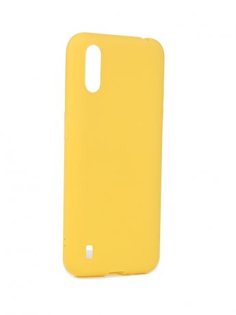 Чехол Neypo для Samsung Galaxy A01 / M01 (2020) Soft Matte Yellow NST16553