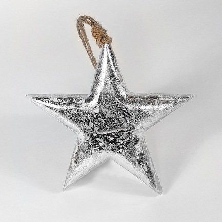 Фигурка декоративная Snow Star, подвесная, 23х23х3 см en_ny0015 EnjoyMe
