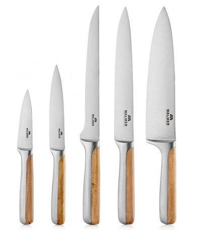 Набор ножей в подставке с точилкой Bristol, 7 пр. W21219216 Walmer