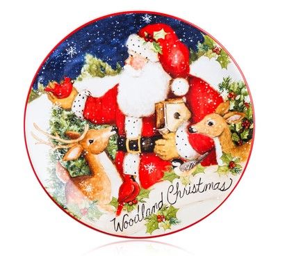 Тарелка закусочная "Магия Рождества. Оленёнок", 23 см CER28286-3 Certified International Corp