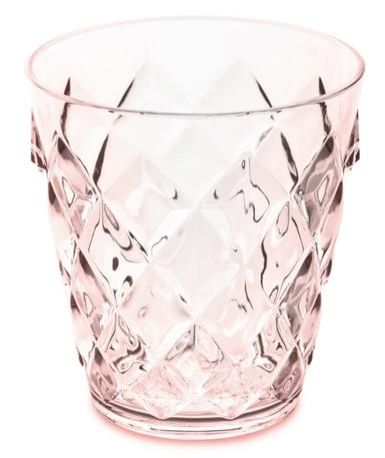Стакан Crystal S (200 мл), розовый 3545654 Koziol