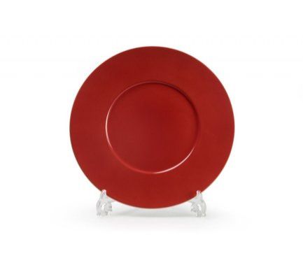Тарелка Putoisage Rouge, 27 см 830127 3067 Tunisie Porcelaine