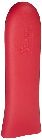 Накладка на ручку силиконовая, 17.8х5.1х2.5 см, красная VI5552 Victoria Cast Iron