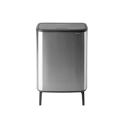 Мусорный бак Bo Touch Bin Hi (60 л), 54.5х31.2х81.5 см, стальной 130267 Brabantia