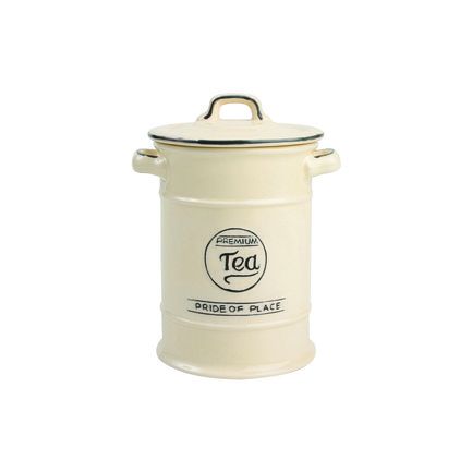 Емкость для хранения чая Pride of Place Old Cream, 11.5х18 см, бежевая 10514 T&G