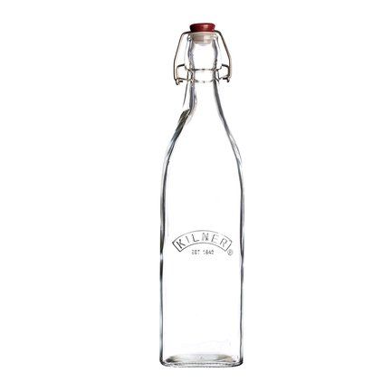 Бутылка Clip Top квадратная (0.55 л), 6.7х27.4 см K_0025.471V Kilner