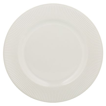 Обеденная тарелка Linear, 27 см, белая 2002.113 Mason Cash