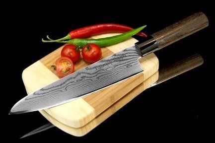 Поварской нож Shippu, 21 см, сталь VG-10, 63 слоя FD-594 Tojiro