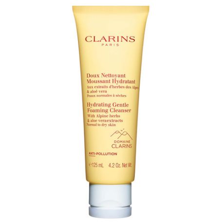 Clarins Doux Nettoyant Moussant Hydratant Очищающий пенящийся крем для нормальной и сухой кожи