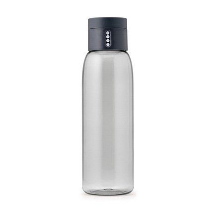 Бутылка для воды Dot (0.6 л), 23.5х7 см, серая 81053 Joseph & Joseph