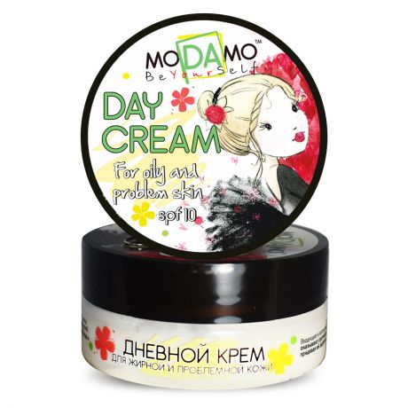 moDAmo Дневной крем для жирной и проблемной кожи, 50 мл (moDAmo, Be Yourself)
