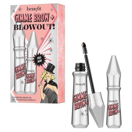 Benefit Gimme Brow+ Blowout! Набор в ассортименте 3 - Светло-коричневый (нейтральный оттенок)