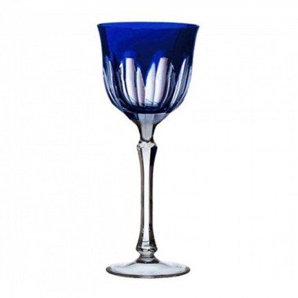 Фужер для вина Loreley (190 мл), синий 1/64589/51354/48332 Ajka Crystal