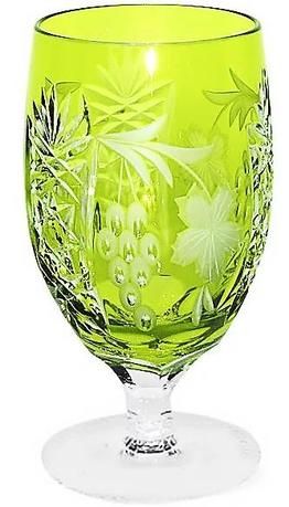 Фужер Grape (450 мл), светло-зеленый 1/reseda/64573/51380/48359 Ajka Crystal