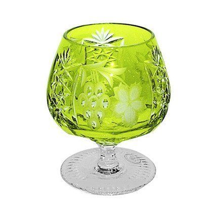 Фужер для коньяка Grape (300 мл), светло-зеленый 1/reseda/64574/51380/48359 Ajka Crystal
