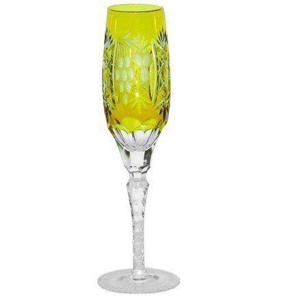 Фужер для шампанского Grape (180 мл), янтарный 1/amber/64582/51380/48359 Ajka Crystal
