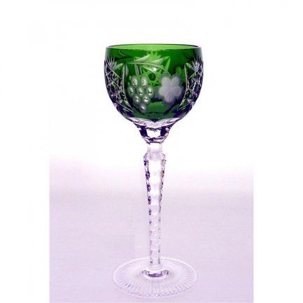 Фужер для красного вина Grape (230 мл), темно-зеленый 1/emerald/64572/51380/48359 Ajka Crystal