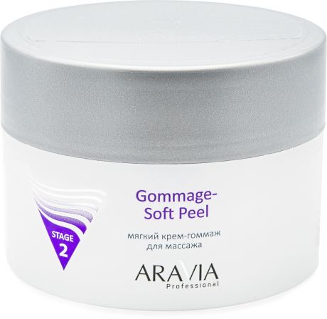 Aravia professional Aravia Professional Мягкий крем-гоммаж для массажа Gommage - Soft Peel, 150 мл (Aravia professional, Уход за лицом)