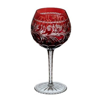 Фужер для красного вина Monica (360 мл), темно-бордовый 1/88580/49252/46404 Ajka Crystal