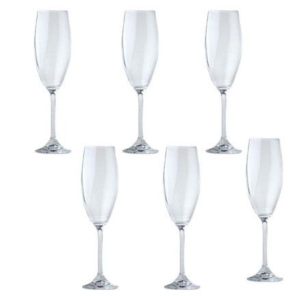 Набор бокалов для шампанского CooknCo Casa (215 мл), 6 пр. 2800000 BergHOFF