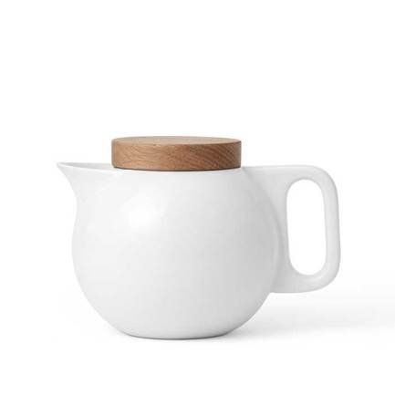 Чайник заварочный с ситечком Jaimi (0.75 л), белый V78602 Viva Scandinavia